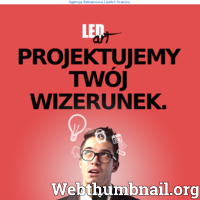 Agencja Reklamowa Kraków LedArt. Zaprojektujemy wizerunek Twojej firmy! Wizytówki, ulotki, roll-up, banery i inne. Zapraszamy.
