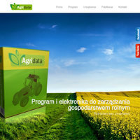 System Agridata jest produktem firmy Systemy Rolnicze – integratora usług rolniczych.
Systemy Rolnicze jest Polską firmą tworzącą oprogramowanie do integracji usług informatycznych oraz producentem elektroniki przeznaczonej dla rolnictwa. Platforma Agridata gromadzi, przetwarza i łączy dane pobierane z urządzeń elektronicznych oraz pozwala na kompleksowe zarządzanie gospodarstwem rolnym. ./_thumb/agridata.eu.png