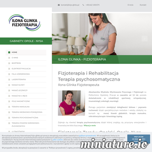 Absolwentka Wydziału Wychowania Fizycznego i Fizjoterapii na Politechnice Opolskiej. Pracuje w zawodzie od 12 lat, posiada doświadczenie w rehabilitacji sportowej, ortopedycznej, traumatologii, onkologii, neurologii.

Pomaga pacjentom zmniejszyć dolegliwości bólowe i poprawia ruchomość dzięki specjalistycznym metodom i wiedzy zdobytej na kursach np.  masaż tkanek głębokich, terapia manualna, mikrokinezyterapia i kinesiology taping.

Do każdego przypadku podchodzi indywidualnie i całościowo dobierając odpowiednie techniki pracy oraz terapię. 