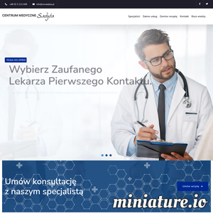 Centrum Medyczne Sadyba to miejsce, które oferuje kompleksową diagnostykę oraz opiekę zdrowotną dla pacjentów z Warszawy i okolic. Przychodnia działa na NFZ, ale umożliwia także prywatne konsultacje specjalistyczne. Wśród realizowanych usług znajdują się badania hormonów, badania krwi, a także zaawansowane badania serca – m.in. echo, EKG, holter czy próba wysiłkowa. CM Sadyba oferuje również szeroką gamę szczepień ochronnych. Placówka jest wyposażona w nowoczesną aparaturę medyczną. ./_thumb2/www.cmsadyba.pl.png